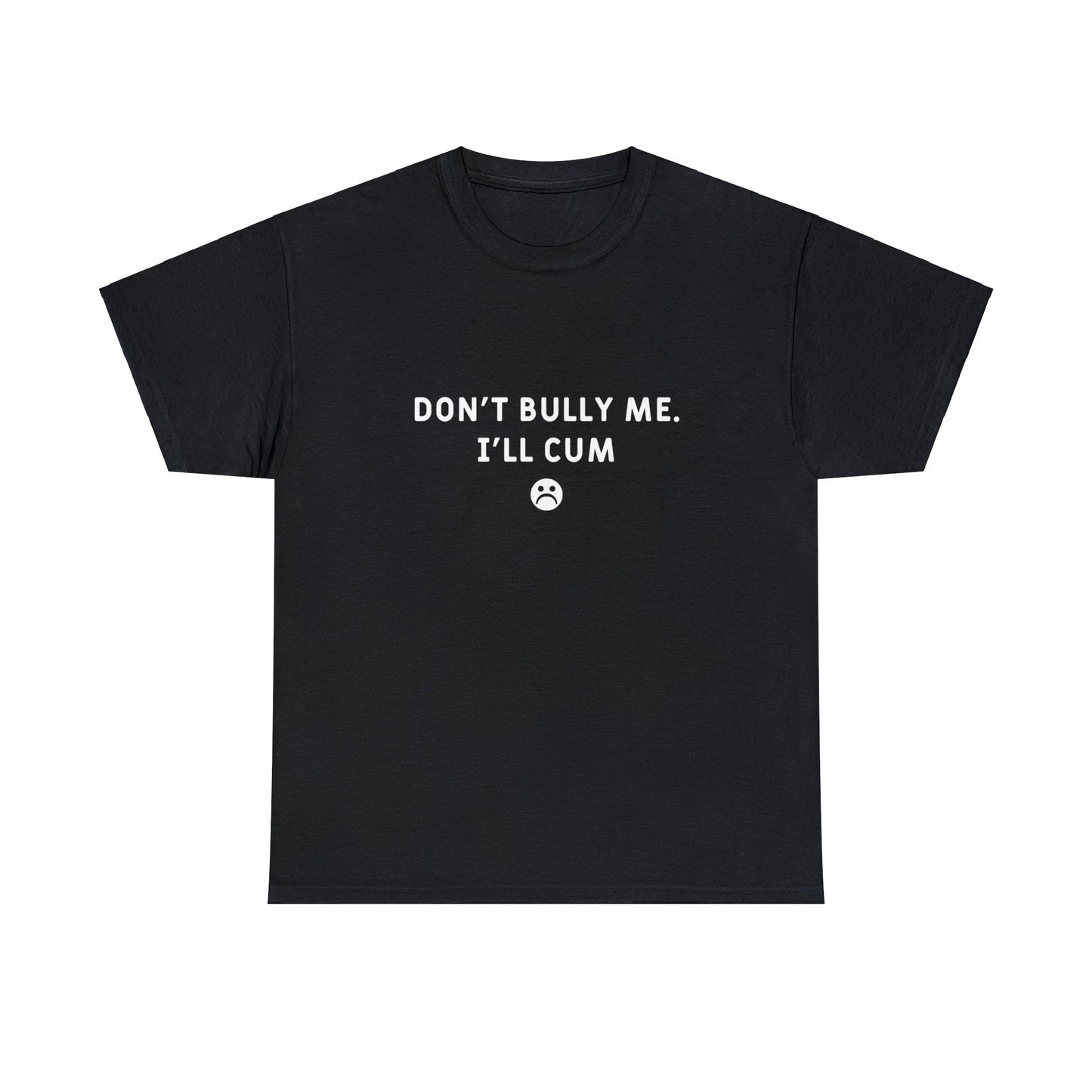 DON'T BULLY ME I'LL CUM SHIRT